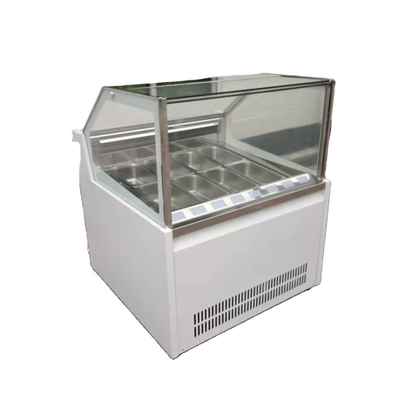 Commercial Single-Temperature Ice Cream Display Fridge Freezer Counter Top Display Showcase