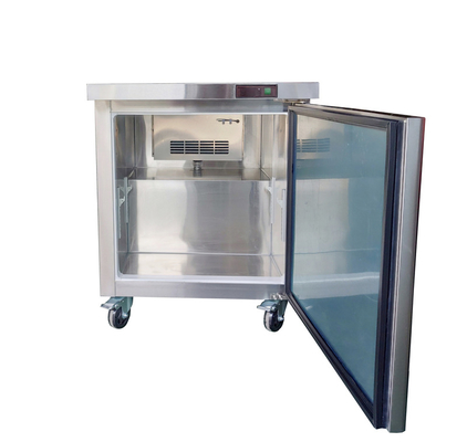 Single-temperature Redbowl one door stainless steel minil bar under counter commercial refrigerator