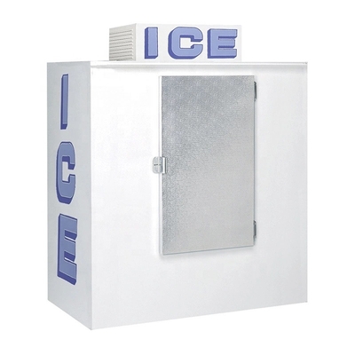Outdoor Single-Temperature Gas Station Dry Ice Bag Storage Freezer
